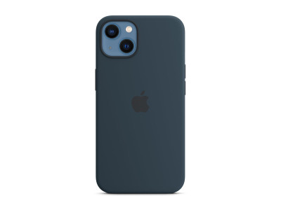 Apple : IPHONE 13 SILICONE CASE MAGSAFE ABYSS BLUE CSPK 10 NCNR