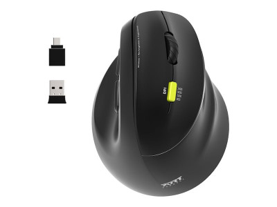 Port Design : MOUSE ERGONOMIC RECHARGEABLE BLUETOOTH RIGHT HAND
