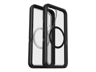 OtterBOX : OB DEF XT CLEAR MAGNETS SAMSUNG GALAXY S25 DARK SIDE-CLEAR/BLACK