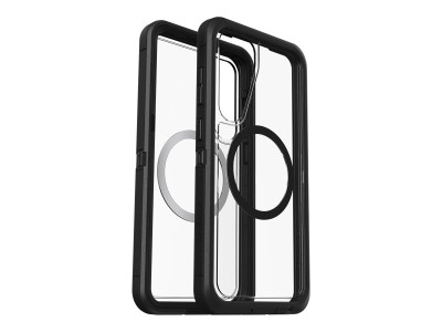 OtterBOX : OB DEF XT CLEAR MAGNETS SAMSUNG GALAXYS25+DARK SIDE-CLEAR/BLACK