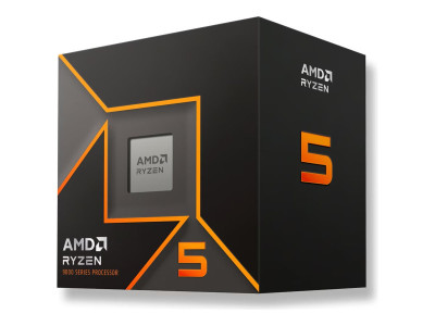AMD : RYZEN 5 9600 5.20GHZ 6 CORE SKT AM5 38Mo 65W RADEON BOX (ryzen5)