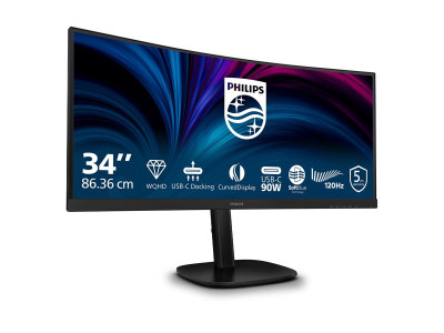 Philips : 34B2U3600C 34 3440X1440 WQHD VA 120HZ 2XHDMI1XDP 21:9 300 CD/