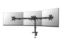 Neomounts : NEOMOUNTS NERO TRIPLE FLAT SCREEN DESK MOUNT (PHONE HOLDER+