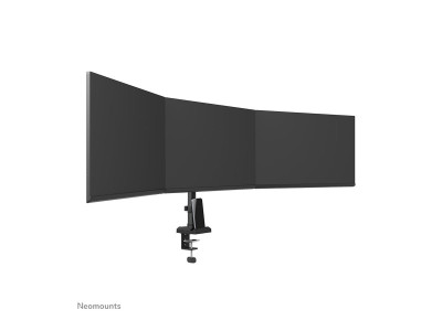 Neomounts : NEOMOUNTS NERO TRIPLE FLAT SCREEN DESK MOUNT (PHONE HOLDER+