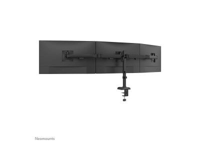Neomounts : NEOMOUNTS NERO TRIPLE FLAT SCREEN DESK MOUNT (PHONE HOLDER+