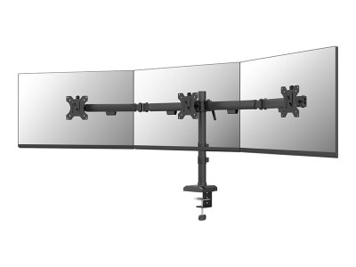 Neomounts : NEOMOUNTS NERO TRIPLE FLAT SCREEN DESK MOUNT (PHONE HOLDER+