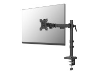Neomounts : NEOMOUNTS NERO SINGLE FLAT SCREEN DESK MOUNT (PHONE HOLDER+ Neomounts : NEOMOUNTS NERO SINGLE FLAT SCREEN DESK MOUNT (PHONE HOLDER+