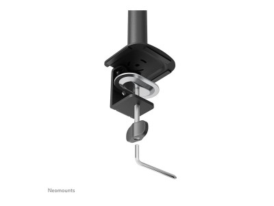 Neomounts : NEOMOUNTS NERO SINGLE FLAT SCREEN DESK MOUNT (PHONE HOLDER+