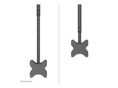 Neomounts : NEOMOUNTS BACK-TO-BACK SCREEN CEILING MOUNT (HEIGHT: 106-156 C