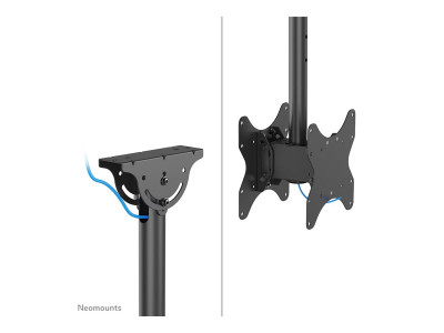 Neomounts : NEOMOUNTS BACK-TO-BACK SCREEN CEILING MOUNT (HEIGHT: 106-156 C