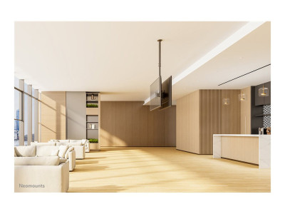 Neomounts : NEOMOUNTS BACK-TO-BACK SCREEN CEILING MOUNT (HEIGHT: 106-156 C