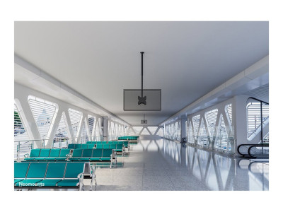 Neomounts : NEOMOUNTS BACK-TO-BACK SCREEN CEILING MOUNT (HEIGHT: 106-156 C