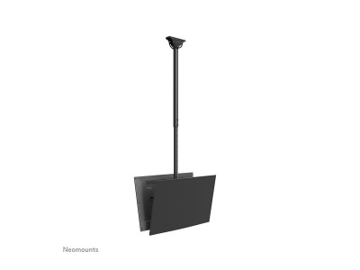 Neomounts : NEOMOUNTS BACK-TO-BACK SCREEN CEILING MOUNT (HEIGHT: 106-156 C