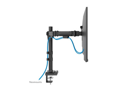 Neomounts : NEOMOUNTS NERO DOUBLE FLAT SCREEN DESK MOUNT (PHONE HOLDER+