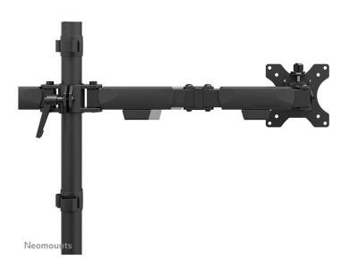 Neomounts : NEOMOUNTS NERO DOUBLE FLAT SCREEN DESK MOUNT (PHONE HOLDER+