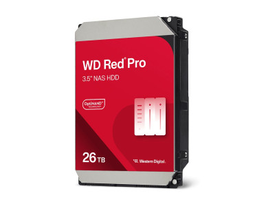 Western Digital : 26TB RED PRO 512Mo CMR 3.5IN SATA 6GB/S INTELLIPOWERRPM