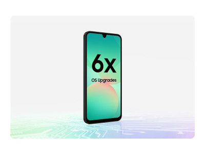 Samsung : SAMSUNG GALAXY A26 5G 256GB BLACK ANDROID 15 6.7IN (andrd)