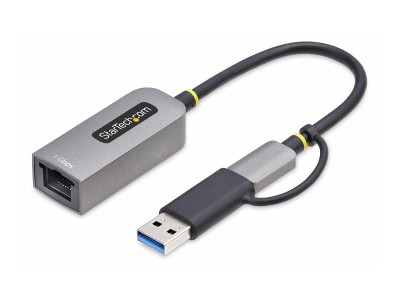 Startech : ADAPTATEUR USB-C VERS ETHERNET avec DONGLE USB-A cable 15CM