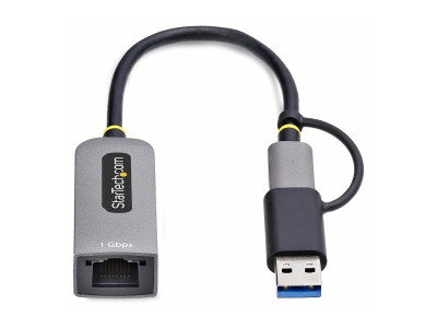 Startech : ADAPTATEUR USB-C VERS ETHERNET avec DONGLE USB-A cable 15CM