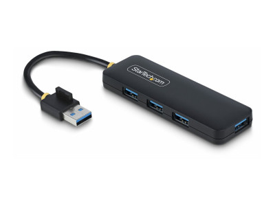 Startech : HUB USB-A 4 PORTS 5GBPS MINI HUB SPLITTER USB MULTIPORT