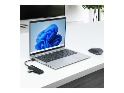 Startech : HUB USB-A 4 PORTS 5GBPS MINI HUB SPLITTER USB MULTIPORT