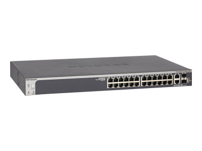 Netgear : 24P GE SMART SWTH W/10G SFP+ (GS728TXV3)