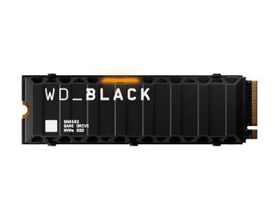 SANDISK : 4TB WD BLACK SN850X NVME SSD GAMING STORAGE avec HEATSINK