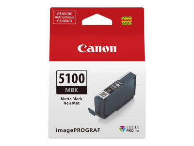 Canon : INK PFI-5100 MBK EUR MATTE BLACK INK TANK