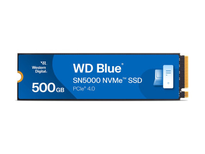 SANDISK : 500GB WD BLUE SN5000 NVME SSD PCIE GEN 4.0 UP TO 5000 MB/S RS
