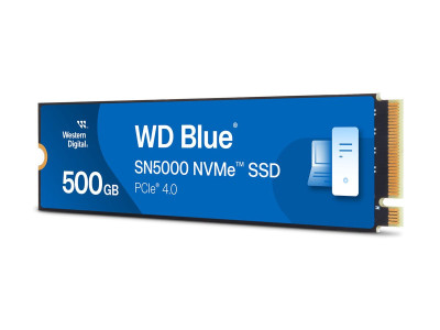 SANDISK : 500GB WD BLUE SN5000 NVME SSD PCIE GEN 4.0 UP TO 5000 MB/S RS