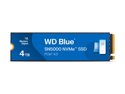 SANDISK : 4TB WD BLUE SN5000 NVME SSD PCIE GEN 4.0 UP TO 5500 MB/S RS
