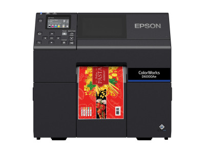 Epson : COLORWORKS CW-D6000AE LABEL INK PRNT MW 112MM 108MM RD 119MM/SEC