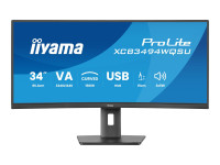 Iiyama : 34IN CURVED VA PANEL 3440X1440120HZ 0.4MS 350CD/M 300