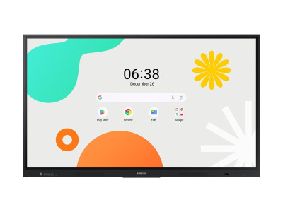 Samsung : INTERACTIVE DISPLAY 86IN UHD 3840X2160 (16:9) 400CD/M ANDROID