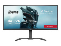 Iiyama : 34IN G-MASTER RED EAGLE VA PANEL CURVED DESIGN 1500R 3440X1