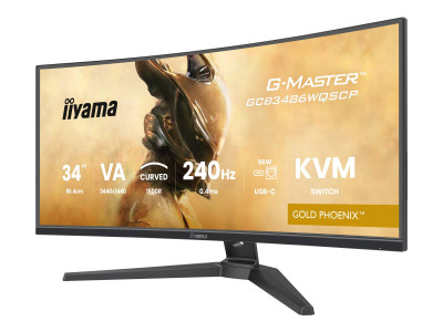 Iiyama : 34IN G-MASTER GOLD PHOENIX VA PANEL CURVED DESIGN 1500R 3440X1