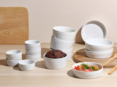 Ritzenhoff & Breker Schalen-Set BIANCO, 55 ml, 6-teilig