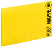 Chemise à courrier PAGNA « Wallet », DIN A4, PP, jaune Chemise à courrier PAGNA « Wallet », DIN A4, PP, jaune