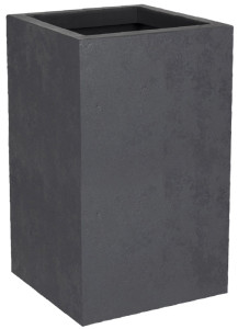 EDA Bac à plantes BASALT UP, colonne, (H)495 mm, anthracite