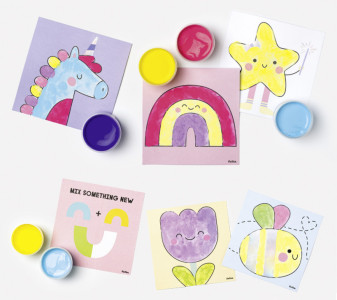folia Kit de gouache aux doigts 