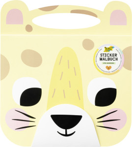 folia Cahier de coloriage avec stickers RAINBOW DREAMS