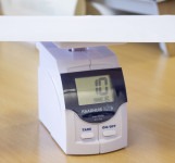 RAADHUIS Pèse-lettres digital, blanc/bleu RAADHUIS Pèse-lettres digital, blanc/bleu