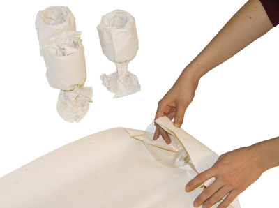 RAADHUIS Papier de soie, (L)400 x (H)600 mm, blanc