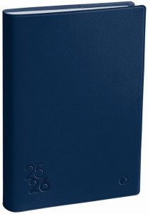 QUO VADIS Agenda TEXTHEBDO TOUCH, 2025/2026, bleu nuit