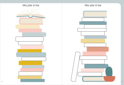 QUO VADIS Carnet de lecture, 150 x 210 mm, Bibliothèque