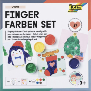 folia Kit de gouache aux doigts 