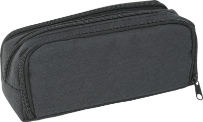 EBERHARD FABER Trousse, 3 compartiments, anthracite/noir