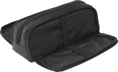 EBERHARD FABER Trousse, 3 compartiments, anthracite/noir