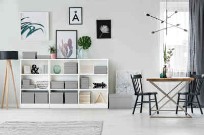Fin de série : Boîte de rangement Esselte Home L, lot de 3, gris