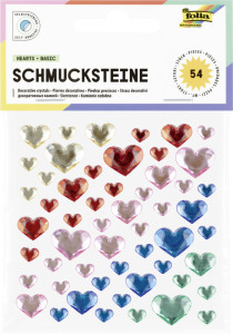 folia Pierre décorative HEARTS BASIC, autocollant